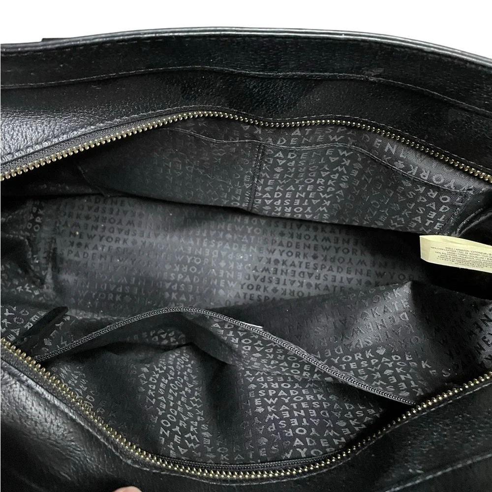 KATE SPADE Grove Street Structured Tote Bag / Purse Black